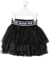 BALMAIN GLITTER TULLE TUTU SKIRT