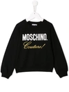 MOSCHINO COUTURE PRINT SWEATER