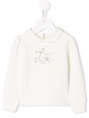 LAPIN HOUSE EMBELLISHED LOGO JUMPER