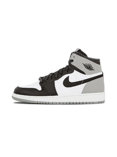 Jordan Kids' Air  1 Retro High Og Bg Sneakers In Grey