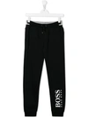 HUGO BOSS TEEN LOGO TRACK TROUSERS