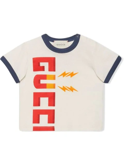 Gucci Baby Printed T-shirt In White