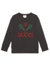 GUCCI LOGO刺绣套头衫