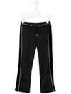 Givenchy 4g Logo Track Trousers In Black