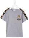 MOSCHINO T-SHIRT MIT TEDDYBÄR-MOTIV