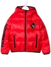 DSQUARED2 LOGO PATCH PADDED JACKET