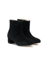 GALLUCCI BLOCK HEEL ANKLE BOOTS