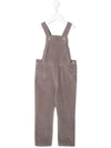 Knot Hinata Corduroy Dungarees In Grey