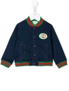 GUCCI GG PATCH BOMBER JACKET
