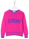 ALBERTA FERRETTI SUNDAY KNITTED SWEATER