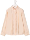 CHLOÉ PLEATED FRONT SHIRT