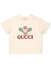 GUCCI LOGO印花T恤