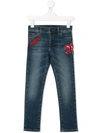 DOLCE & GABBANA DG MILLENNIALS SKINNY JEANS