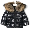 MONCLER FUR COLLAR PUFFER JACKET