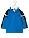 HUGO BOSS LOGO STRIPE POLO SHIRT