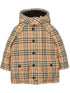 BURBERRY CHECK PADDED JACKET