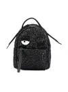 CHIARA FERRAGNI APPLIQUÉ LOGO BACKPACK