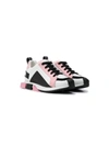 DOLCE & GABBANA COLOUR BLOCKED SNEAKERS