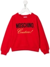 MOSCHINO COUTURE SWEATSHIRT