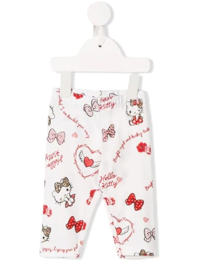 Monnalisa Babies' Hello Kitty打底裤 In White
