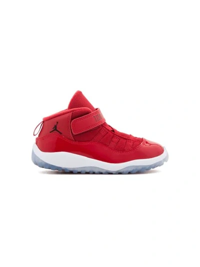 Jordan Kids' 11 Retro Bt运动鞋 In Red