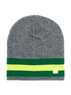 PAOLO PECORA TEEN KNITTED LOGO BEANIE