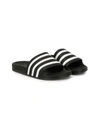 Adidas Originals Adidas Boys' Big Kids' Adilette Slide Sandals In Core Black/cloud White/core Black