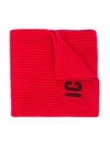 DSQUARED2 ICON KNITTED SCARF