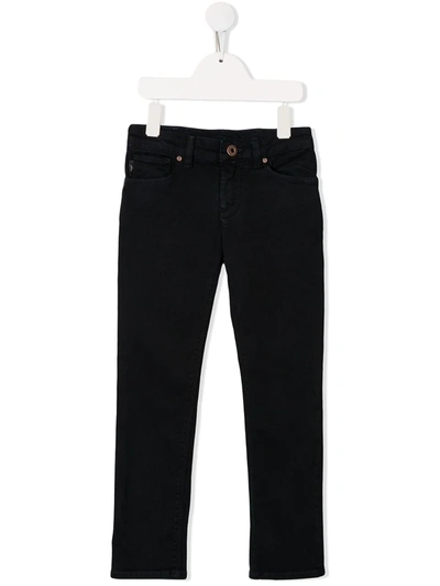 EMPORIO ARMANI MID-RISE SKINNY JEANS