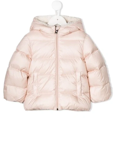 Moncler Babies' Quinson Puffer Jacket In Pink