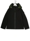 AI RIDERS ON THE STORM SHORT HOODED JACKET