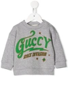 Gucci Guccy Ufo Sweatshirt In Grey