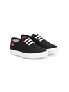 FAMILIAR CANVAS LOW-TOP SNEAKERS