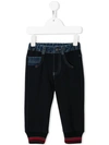 Lapin House Jogging Style Jeans In Blue