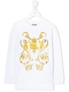 MOSCHINO BAROQUE PRINT SWEATSHIRT