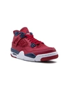 Jordan 4 Retro Little Kids' Shoe In Red
