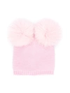 SIOLA DOUBLE POMPOM HAT