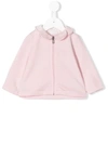 Il Gufo Scallop Collar Jacket In Pink