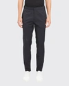 Theory Terrance Neoteric Regular Fit Pants In Black