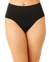 Wacoal Keep Your Cool High-cut Shaping Briefs In Black