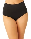 Wacoal Smooth Series Shaping Hi-cut Brief Panty In Sand In Black