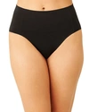 Wacoal Keep Your Cool High-cut Shaping Briefs In Black