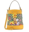 GUCCI OPHIDIA GG FLORA SMALL BUCKET BAG,P00435283