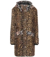 BURBERRY Animal-print nylon coat,P00433626