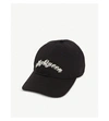 ALEXANDER MCQUEEN LOGO-EMBROIDERED COTTON CAP