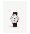 FREDERIQUE CONSTANT FC.723WR3S4 SLIMLINE ROSE-GOLD AND LEATHER WATCH,757-10001-FC723WR3S4