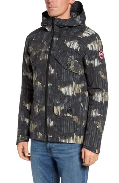 Canada Goose Redstone Slim Fit Hooded Jacket In Nocturne Print 