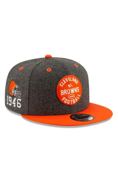 New Era Nfl Snapback Baseball Hat In Cleveland Browns