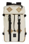 Topo Designs 'klettersack' Backpack In Natural/ Khaki Leather