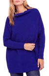 Free People Ottoman Slouchy Tunic In Blue